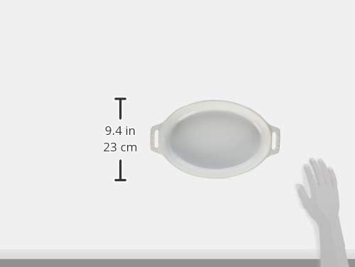 STAUB Ceramic Oval Baking Dish Set, 2-piece, White