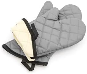 ARCLIBER Oven Mitts 1 Pair of Terry Cloth Lining - Image 8