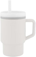 Infantino My 1st Tumbler Straw Cup with Handle, 9oz, Cream