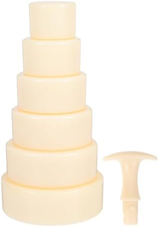Silicone Tart Pan with Handle, Removable Bottom and Crust Press Stick