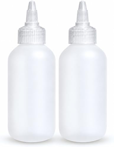 BRIGHTFROM Condiment Squeeze Bottles - 4 OZ Squirt Empty Bottles
