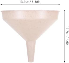 CHILDWEET 2pcs Kitchen Funnels Set Large and Small Mouth Funnels with