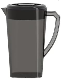 Glass Pitcher with Lid High Capacity Plastic Water Jug Pitcher
