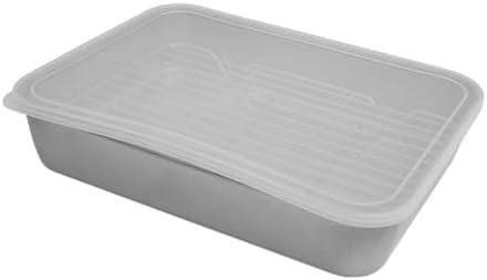Quarter Sheet Pan with Rack Set(1 Tray+1 Cooling Rack+1 Cover)