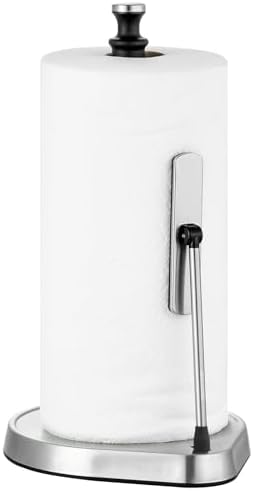 Dailyart Paper Towel Holder for One Hand Tear - Countertop with