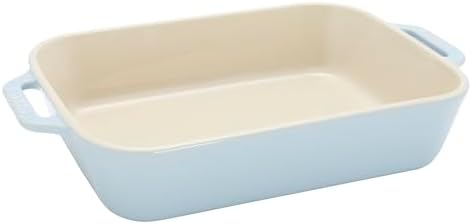 Staub Ceramic 4-pc Baking Pan Set, Light Blue