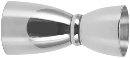 Jigger, Stainless Steel Jigger 2 oz 1 oz, Elegant Bell Shaped Cocktail