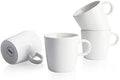Sweese 5oz Porcelain Espresso Cups Set of 4, Mini Coffee Mugs