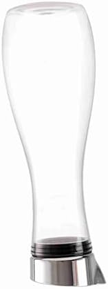 Duokon Acrylic Juice Bottle with Lid, 1.2L Unbreakable Clear Pitcher