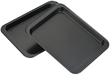 Baking Sheets Toaster Oven Pans, Cookie Sheets for Baking Tray Non