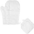 4-Piece Blank Sublimation Oven Mitt and Pot Holder Set