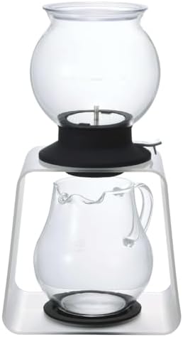 Hario Largo Glass Tea Dripper Stand Set, 800ml