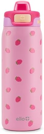Ello Kids Pop & Fill 18oz Stainless Water Bottle, Sip or Chug