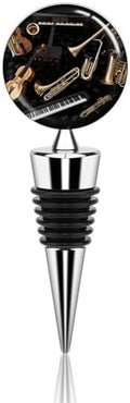 Musical Instruments Wine Stopper Vacuum Alloy Wine Bottle Stopper