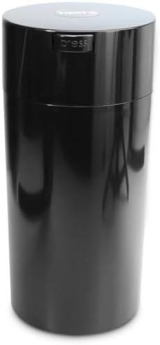 Tightvac 5 to 24 oz Patented Vacuum Sealed Airtight Container, Black