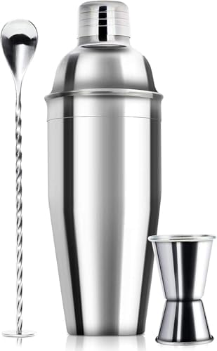 WPHUAW 24oz Cocktail Shaker Bar Set-Professional Margarita Mixer Drink