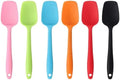 6 Pack Small Silicone Spatula - Rubber Spatula for Baking Cooking