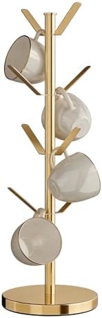 Stainless Steel Mug Holder Tree, Updated Thick Coffee Cup Holder Base