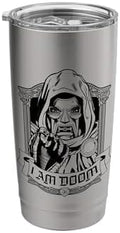 Marvel Super Villains Doctor Doom Portrait I Am Doom Stainless Steel