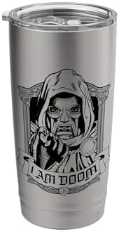 Marvel Super Villains Doctor Doom Portrait I Am Doom Stainless Steel