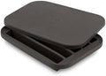 W&P Peak Silicone Water Bottle Ice Tray w/ Protective Lid | Charcoal