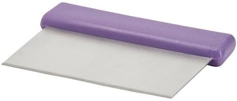 Winco DSC-2P, Allergen Free Dough Scraper with Stainless Steel Blade