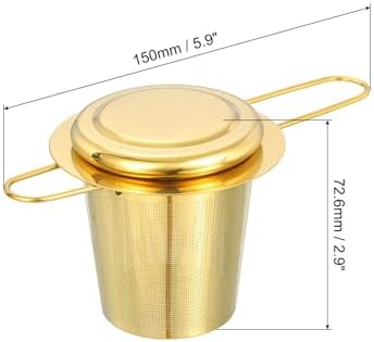 uxcell 2 Pcs Tea Infuser Filter, Fine Mesh Loose Tea Steeper