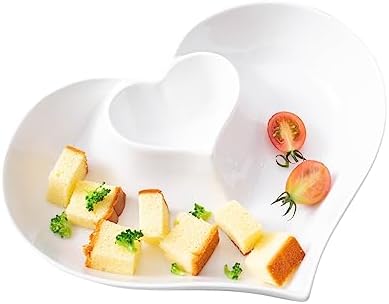 Porcelain Chip and Dip Serving Set,Perfect for Chips and Dip, Veggies