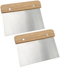 Stainless Steel Scraper & Chopper (2 Pack), Stainless Steel Bench
