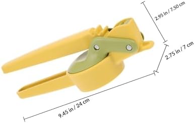 Multi-use Egg Slicer Rustproof Fruit Slicer Portable Yellow Xmas