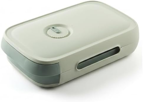 Egg Dispenser - Rolling Egg Drawer for Refrigerator with Lid