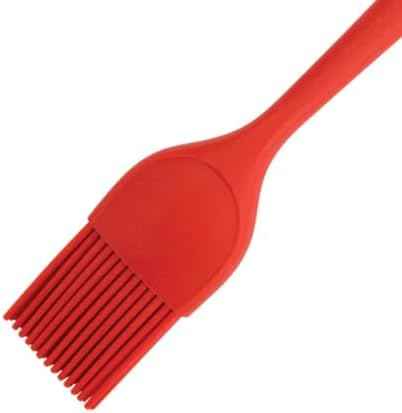 Soro Essentials- 1-3/4" Wide Silicone Basting Brush Red Color Set of