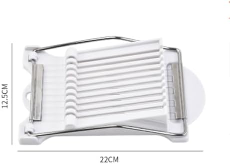 White Luncheon Meat Slicer Fruit Soft Boiled Egg Cheese Butter Slicers
