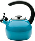 Circulon Enamel on Steel Whistling Tea Kettle, 2-Quart
