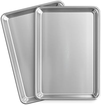 Aluminum Baking Sheet Set, Quarter Sheet Pan, Commercial Quality