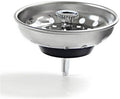 3 Piece Stainless Steel Sink Strainer Set with Drain Stopper Cover and