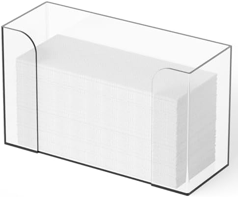 Acrylic Paper Towel Dispenser, 11″ Long