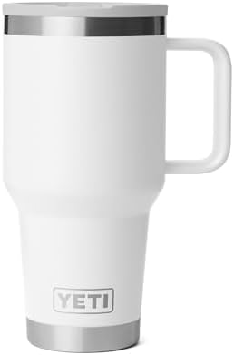 YETI Rambler 30 oz Travel Mug with Flip Straw Lid – Stainless Steel