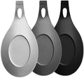 3 PCS Spoon Rest for Stove Top, Heat Resistant Flexible Silicone