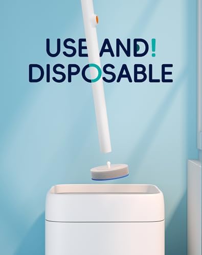 Disposable Toilet Cleaning System with 36 Refills