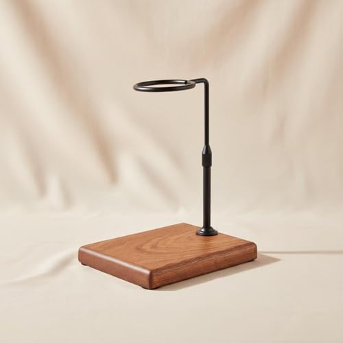 Amagogo Coffee Stand Pour Dripper Holder Station With Thick Wooden