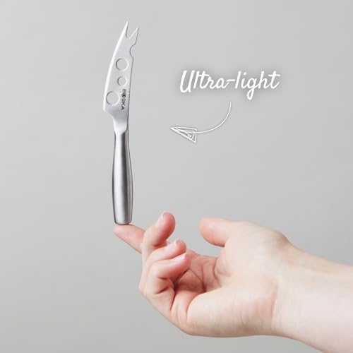 BOSKA Cheese Knife Set Mini Copenhagen, 4 Stainless Steel Knives