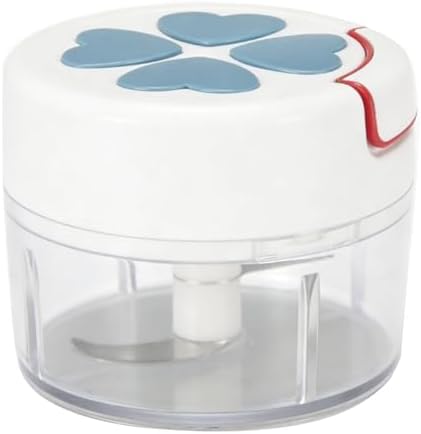 Hand Pull String Garlic Mincer ABS 304 Stainless Steel Portable