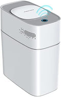 JOYBOS Bathroom Trash Can with Lid, 3 Gallon