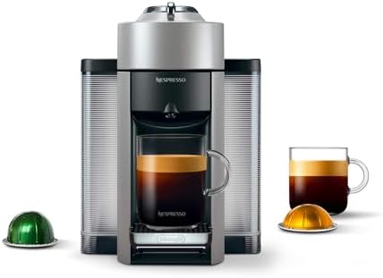 Nespresso Vertuo Coffee & Espresso Maker by De'Longhi, Silver