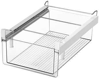 Large Fridge Drawer Organizer 14in-20in Upgradation Refrigerator