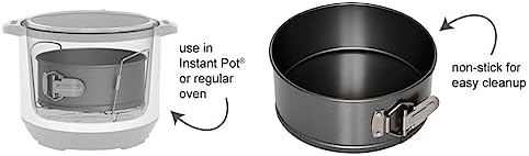 Instant Pot Official 7.5-Inch Nonstick Leakproof Springform Pan with