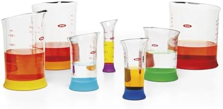 OXO Good Grips 7-Piece Nesting Measuring Beaker Set - Multicolored