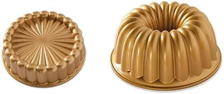Nordic Ware Charlotte Cake Pan (6-Cup/1.4 Liters) Elegant Party Bundt