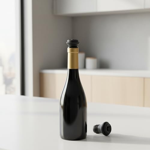 JATA HOGAR HVIN2215 Wine Stopper - Set of 4 Silicone Vacuum Stopper